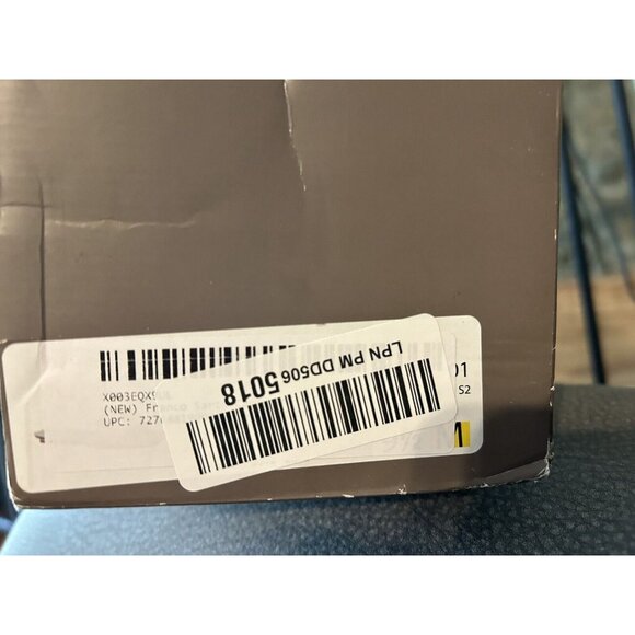 COPY - Franco Sarto White Leather Franco Caris Slides Sandals Leather 9.5 M NEW - Picture 9 of 9